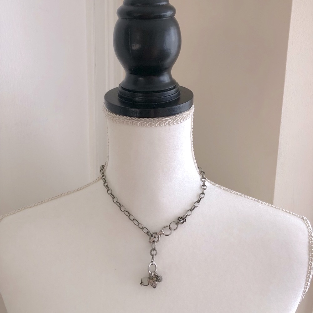Desert Heart toggle necklace and two earring sets